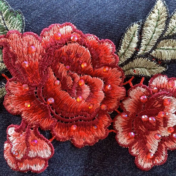 Denim and Roses Homecoming Dress! - Picture 7 of 7